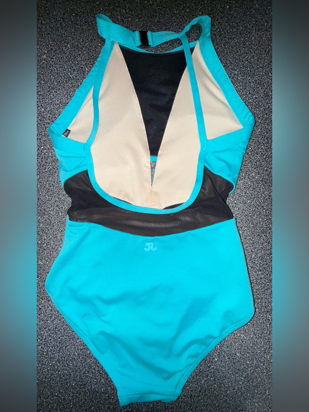 Jo & Jax Dance Leotard Teal Size Adult Size X-Small - Picture 2 of 7